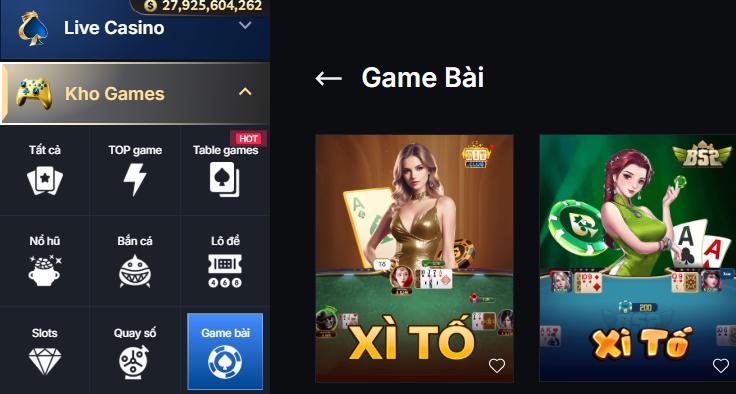 Các phiên bản poker dạng trên Zo88