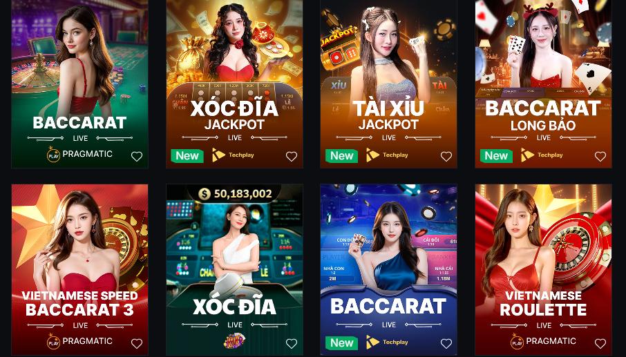 Hình ảnh sắc nét trên Live Casino DB Zo88