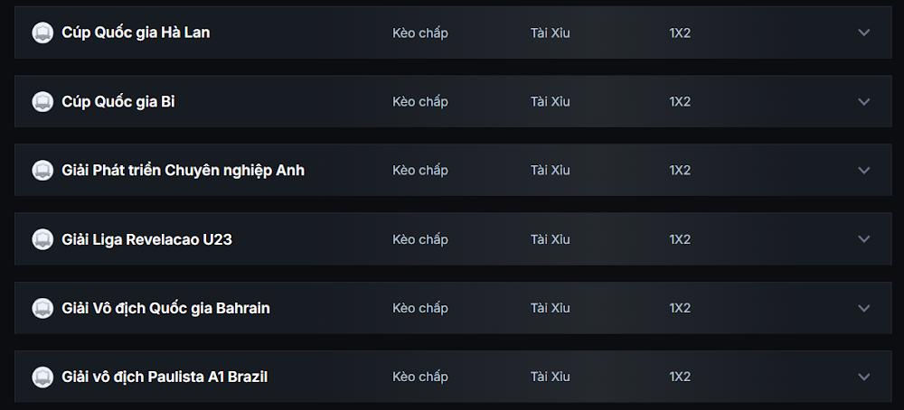 Hình thức cá cược bóng đá Zo88 tài xỉu