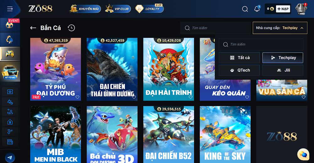 Playtech Arcade Zo88