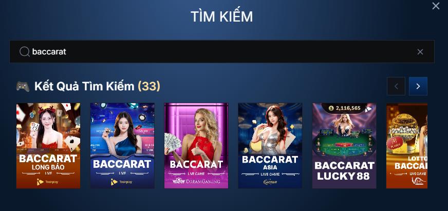 Ưu điểm Baccarat Zo88