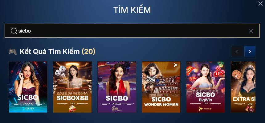 Zo88 trả thưởng Sicbo cao