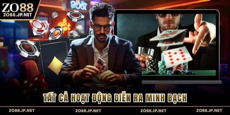 Tất cả hoạt động diễn ra minh bạch